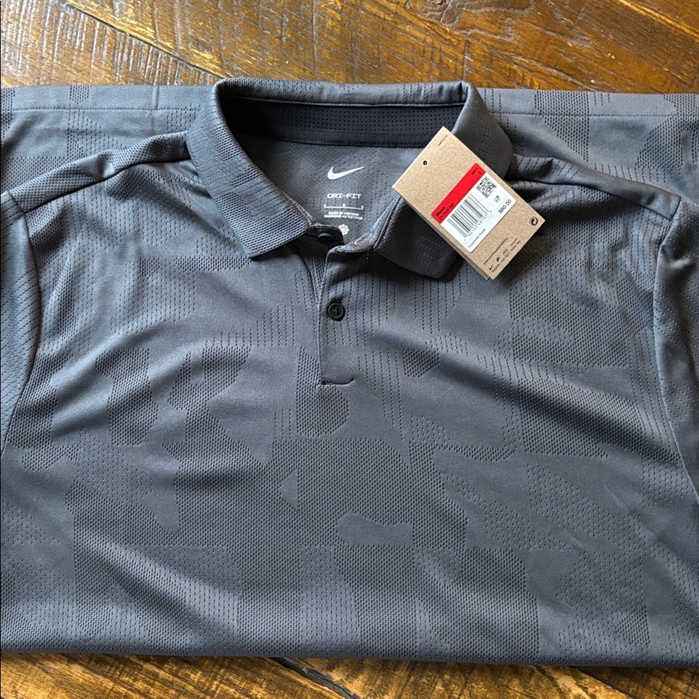 Nike Charcoal Polo Shirt